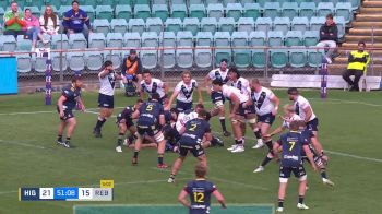 A Try By Melbourne's Josh Dickson