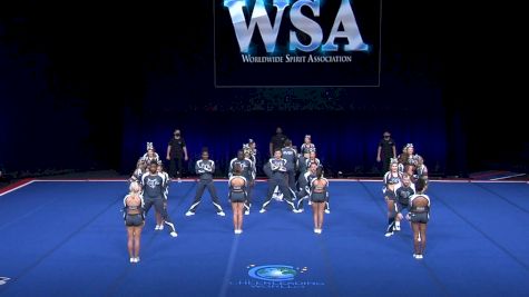 Louisiana Cheer Force - Slate [2021 L6 International Open Coed Non Tumbling Semis] 2021 The Cheerleading Worlds