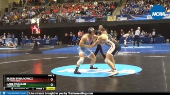 184 lbs Prelim Round 1 - Jason Bynarowicz, Colorado Mesa vs Cade Mueller, Augustana (SD)