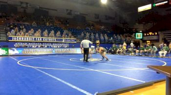 157 lbs Jared Franek, NDSU vs Danny Snediker, Utah Valley