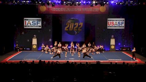 Prairie Fire Cheerleading (Canada) - Fever [2022 L5 International Open Small Coed Semis] 2022 The Cheerleading Worlds