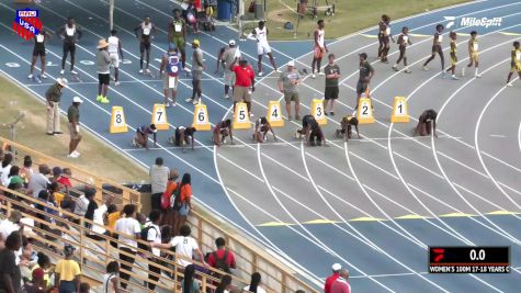 Laila Hackett Takes Down AAU 100m Record