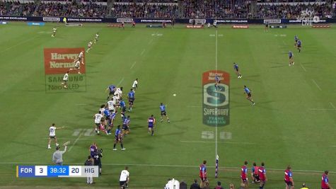 Western Force's Tomas Cubelli Try vs Highlanders