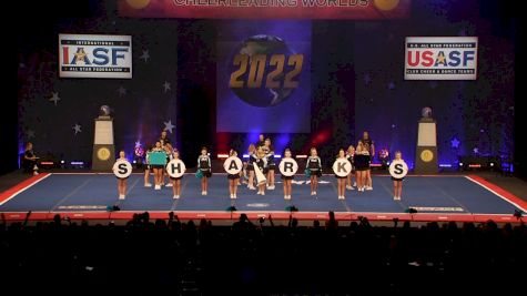 Cheer Sport Sharks - Cambridge (Canada) - Smallfin Sharks [2022 L6 International Global Semis] 2022 The Cheerleading Worlds